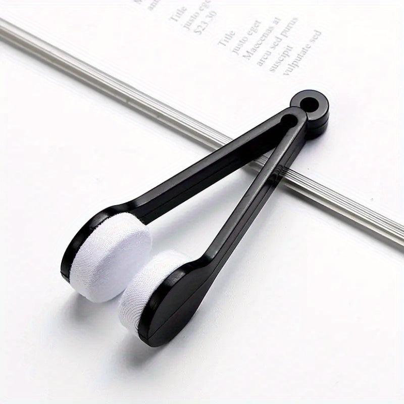 5pcs Glasses Cleaning Rub Eyeglass Sunglasses Microfiber Cleaner Brushes