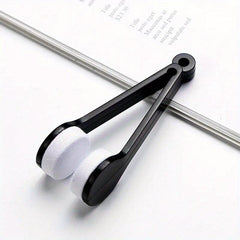5pcs Glasses Cleaning Rub Eyeglass Sunglasses Microfiber Cleaner Brushes