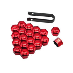 20Pcs Car Wheel Nut Caps 19 21mm Auto Hub Screw Cover Bolt Rims Exterior