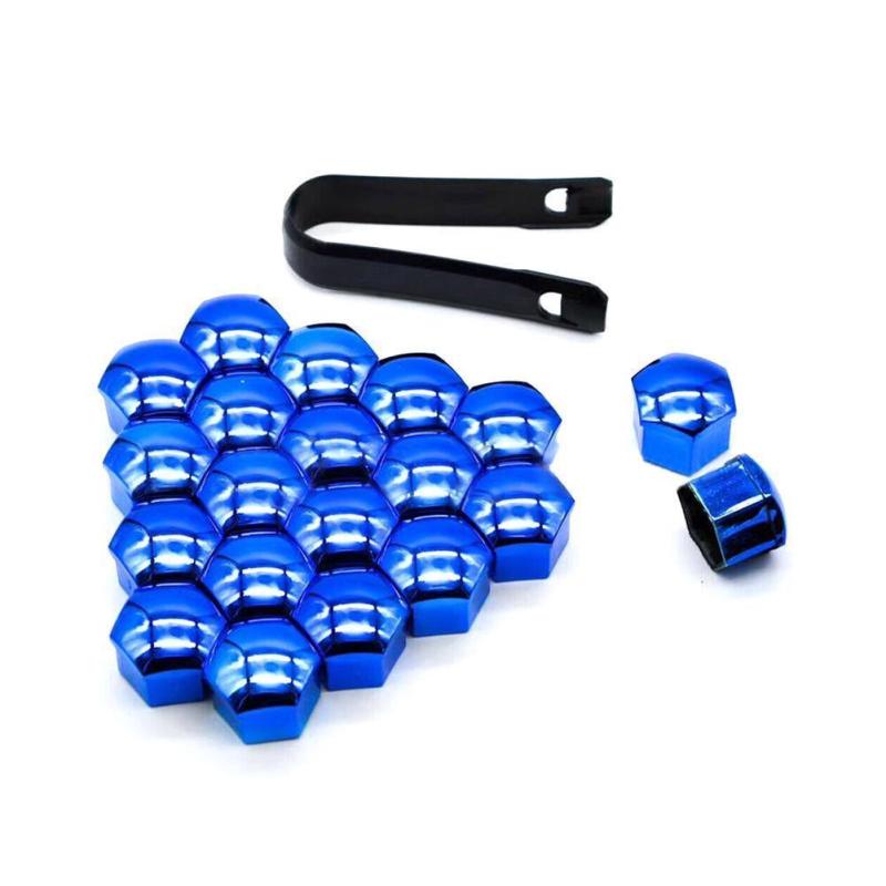 20Pcs Car Wheel Nut Caps 19 21mm Auto Hub Screw Cover Bolt Rims Exterior
