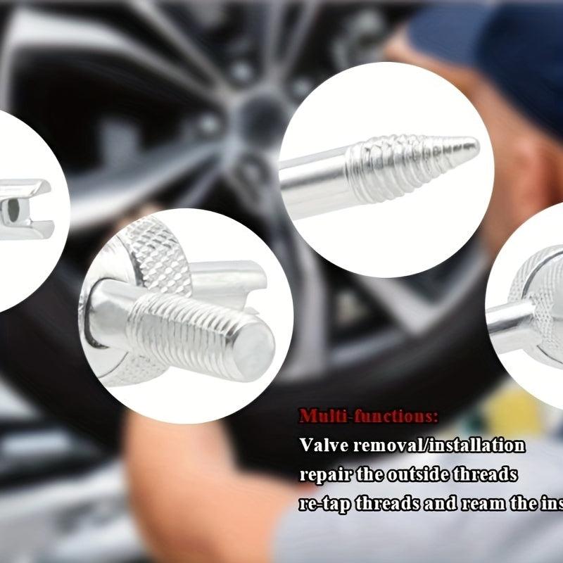 64-Piece Valve Core Wrench Tool Set for Tire Repair
