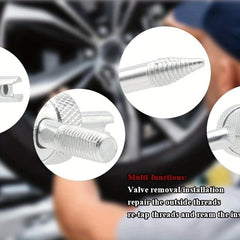 64-Piece Valve Core Wrench Tool Set for Tire Repair