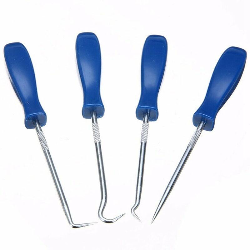 4pcs Seal Driver Pull Hook Pick Tyre Stone Clean Tool Car Maintenance