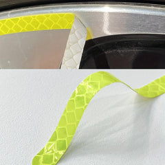 20pcs Car Wheel Hub Reflective Stickers Luminous Night Stickers