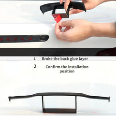 ABS Carbon Look Rear Spoiler for Cars Mini Wings GT Winglet