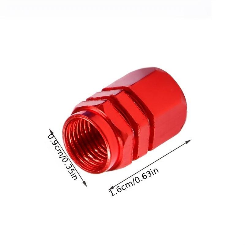 8pcs Aluminum Alloy Tire Valve Caps for Cars Motorcycles Trucks