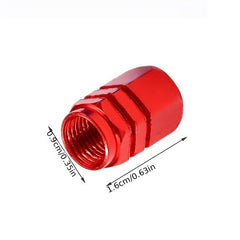 8pcs Aluminum Alloy Tire Valve Caps for Cars Motorcycles Trucks