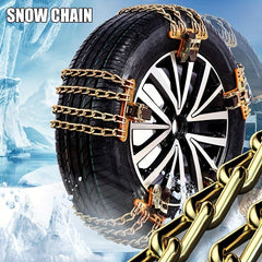 Snow Chain Car Tire Belt Anti Slip Steel Material Wheel Tire Chain