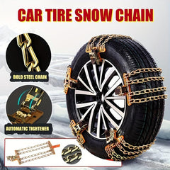 Snow Chain Car Tire Belt Anti Slip Steel Material Wheel Tire Chain