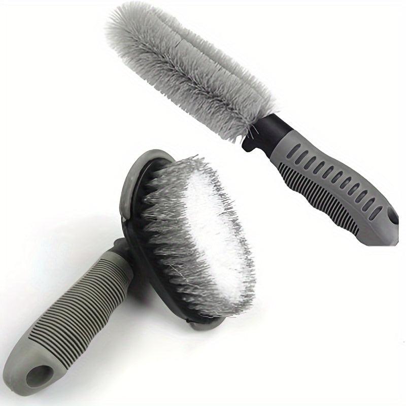 Alloy Wheel Tire Rim Scrub Brush Cleaning Tool For Car Truck