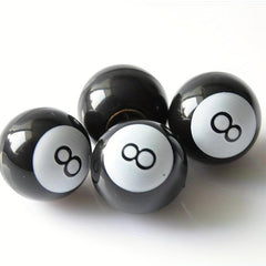 4pcs 8 Valve Caps for Car Motorcycle Bicycle Dust Tire Valves