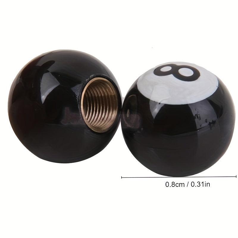 4pcs 8 Valve Caps for Car Motorcycle Bicycle Dust Tire Valves