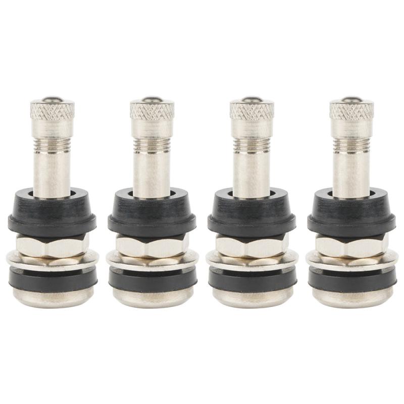 4pcs TR416 Tire Valve Stems Metal Clamp Valves 0 453'' 0 625'' Rim Hole