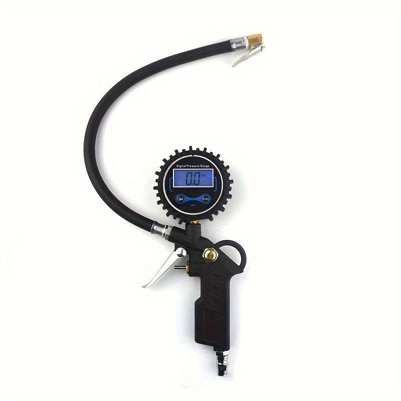 Digital Tire Pressure Gauge with Inflator 250 PSI Air Chuck
