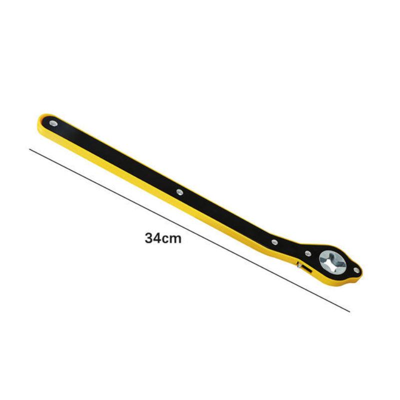 Labor Saving Jack Ratchet Wrench for Easy Tire & Wheel Changes