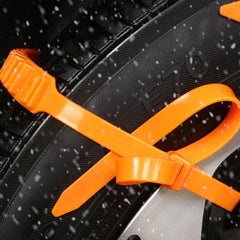 10pcs Car Emergency Non-slip Chains Snow Tire Chains