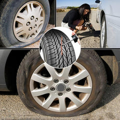 Car Motorcycle Tire Repair Kit 20Pcs Rubber Tire Plugs Strings