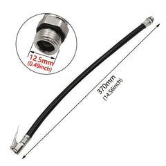 Bike Tire Filler Piston Extension Rubber Nozzle Pressure Tracker