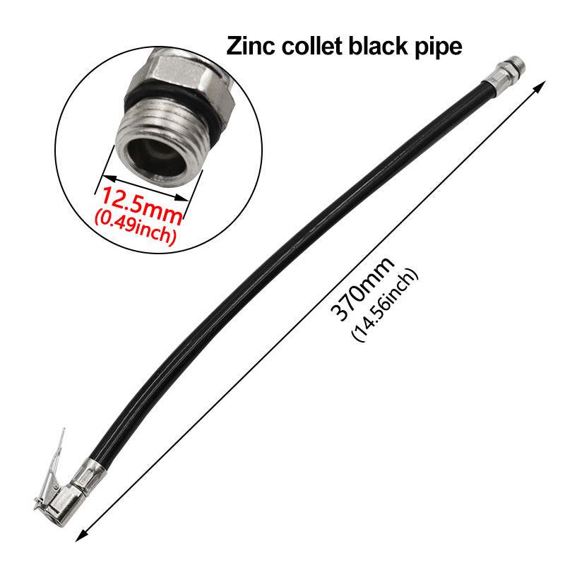 Bike Tire Filler Piston Extension Rubber Nozzle Pressure Tracker