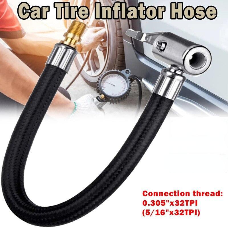Tire Inflator Extension Tube Twist Lock Air Chuck Air Connection