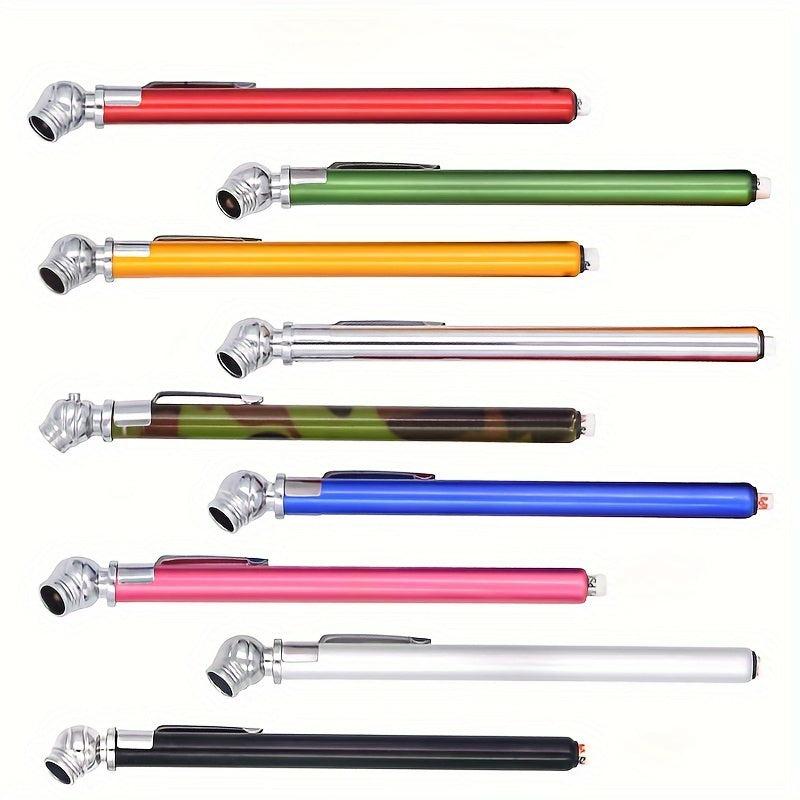 Stainless Steel Tire Pressure Gauge with Zinc Alloy Chuck