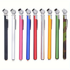 Stainless Steel Tire Pressure Gauge with Zinc Alloy Chuck