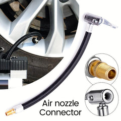 Inflator Pump Hose Adapter Air Tyre Chuck Tire Inflation Hose