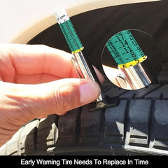 2pcs Smart Tire Tread Depth Gauge