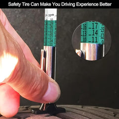 2pcs Smart Tire Tread Depth Gauge