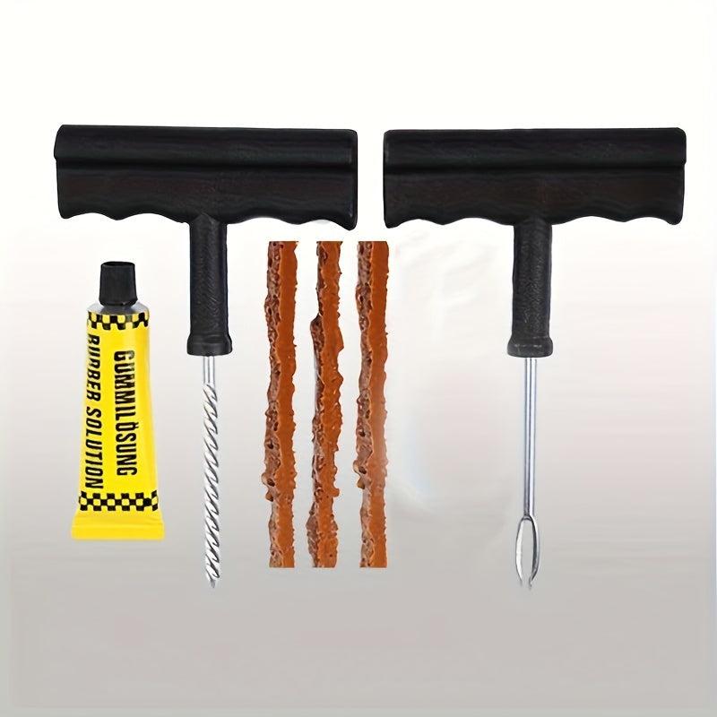 Tubeless Tyre Puncture Repair Kit Set - Tire Repair Tool Kit