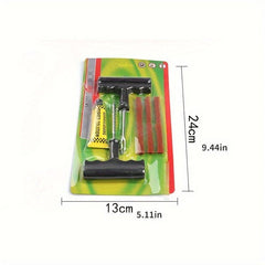 Tubeless Tyre Puncture Repair Kit Set - Tire Repair Tool Kit