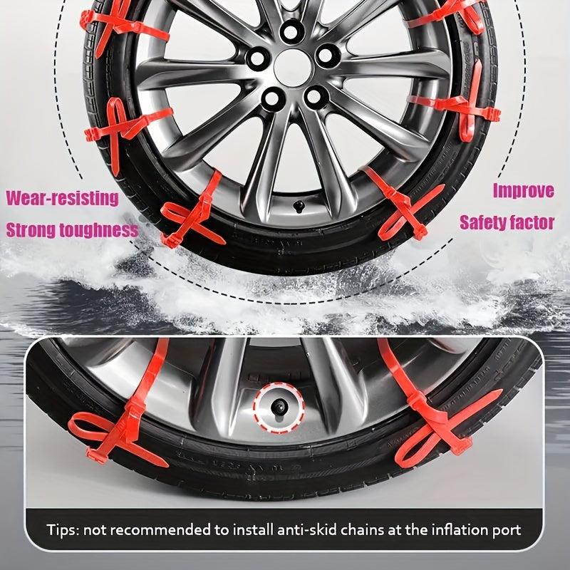 General Car Non-slip Chain Portable Winter Tire Wheel Non-slip Chain
