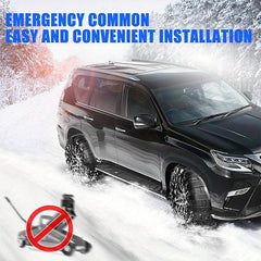 8pcs Auto Winter Tire Chains for Car Truck SUV Skid Resistant Snow Chains