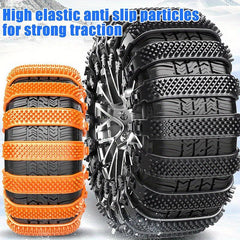 8pcs Auto Winter Tire Chains for Car Truck SUV Skid Resistant Snow Chains