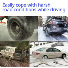 10pcs Emergency Anti Slip Chains For Vehicles Snow Tires Universal Wheel