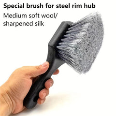 Car Wheel Brush Long Handle Tire Cleaner Brush