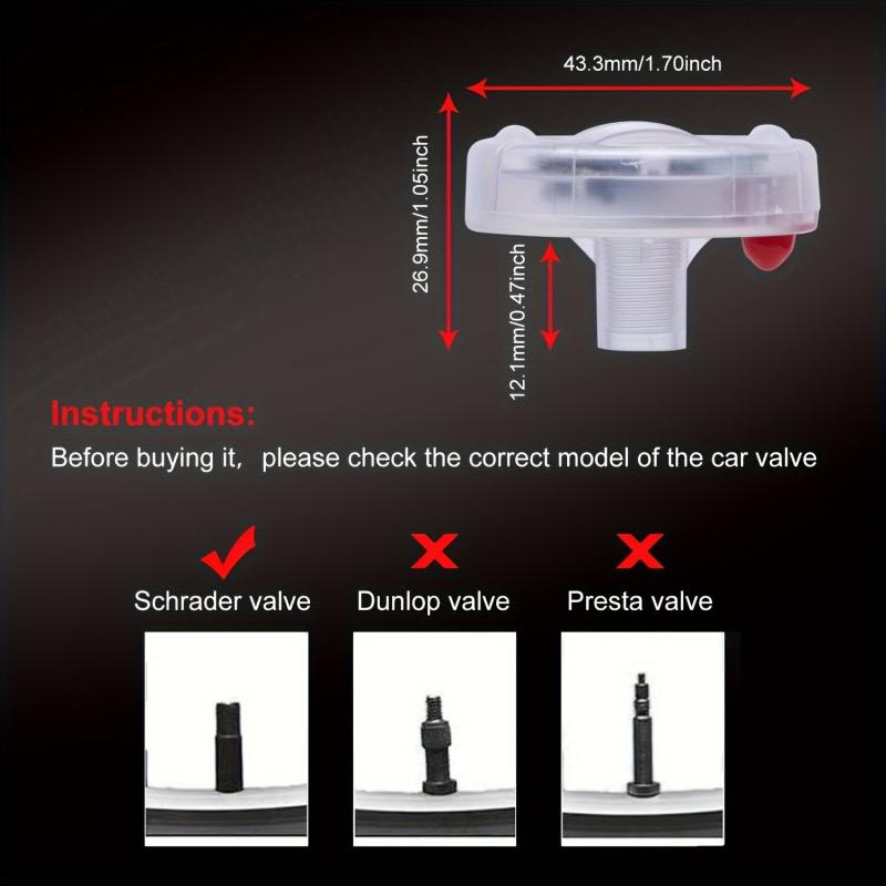 Solar Smart Tire Light Automobile Wheel Lights Valve Caps LED Tire Valve Caps