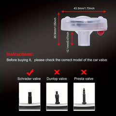 Solar Smart Tire Light Automobile Wheel Lights Valve Caps LED Tire Valve Caps