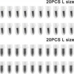 40pcs Tire Repair Rubber Nail - Self Service Tire Repair Screws for Car Moto
