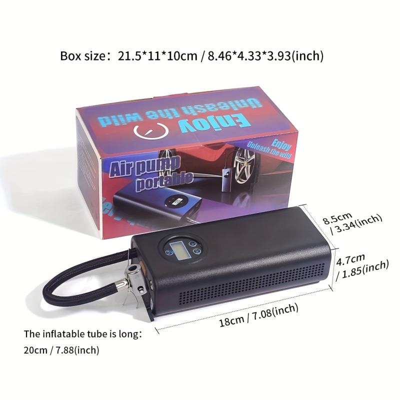 120W Portable Air Compressor Tire Inflator