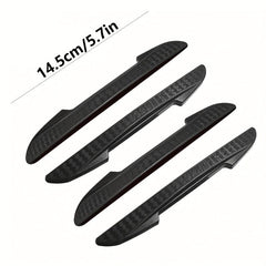 4pcs Car Door Edge Protection Strip Anti-collision Sticker
