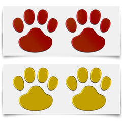 Animal Paw Car Stickers - Add Fun to Your Ride