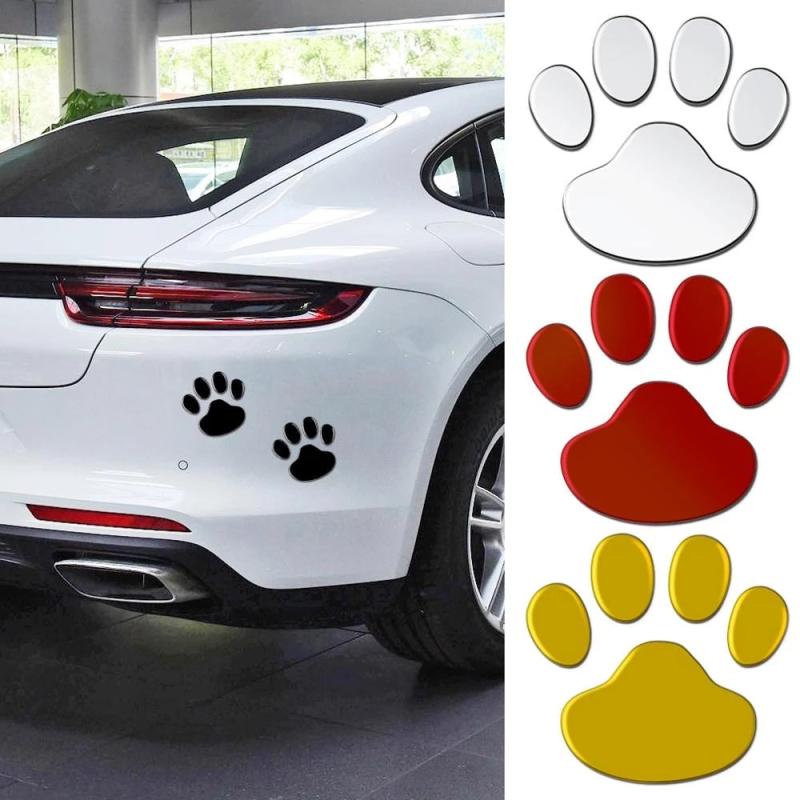 Animal Paw Car Stickers - Add Fun to Your Ride