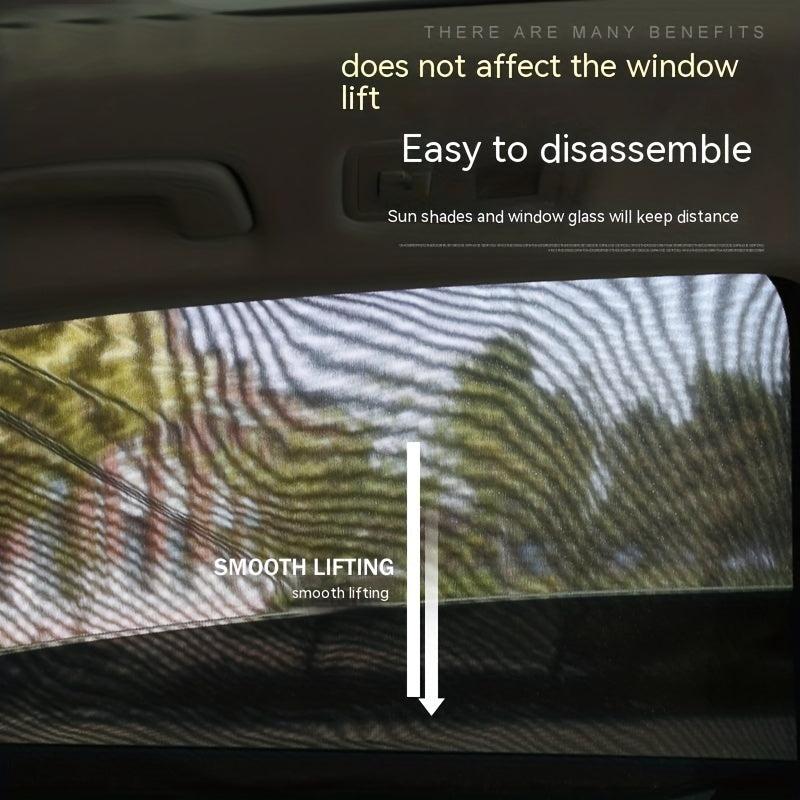 Car & Bug Front Windshield Sunshade Curtain & Sunscreen Net