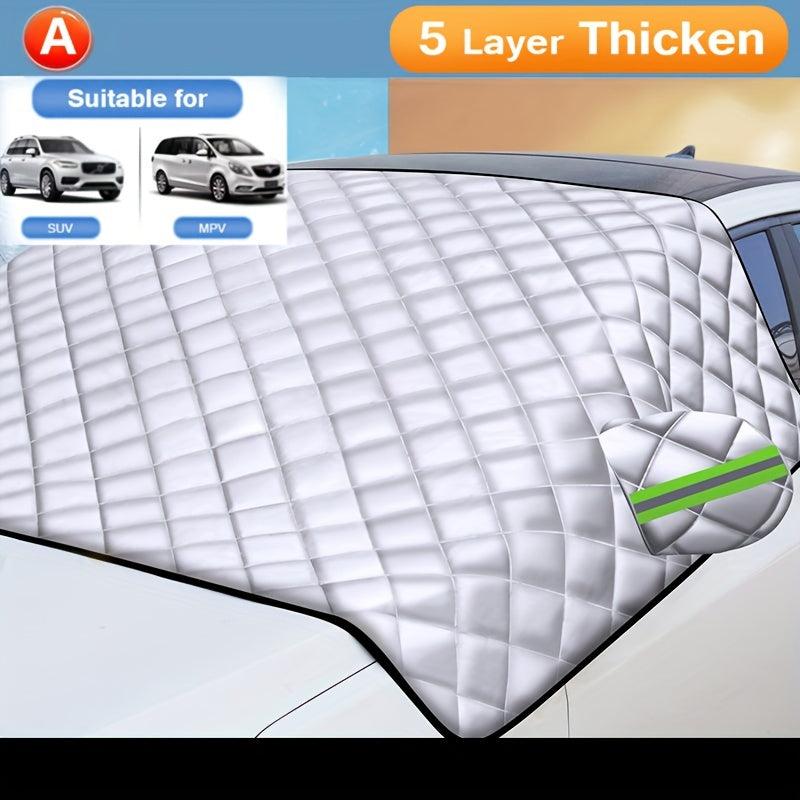 Car Snow Shield Car Sun Protection And Heat Insulation Sunshade Curtain