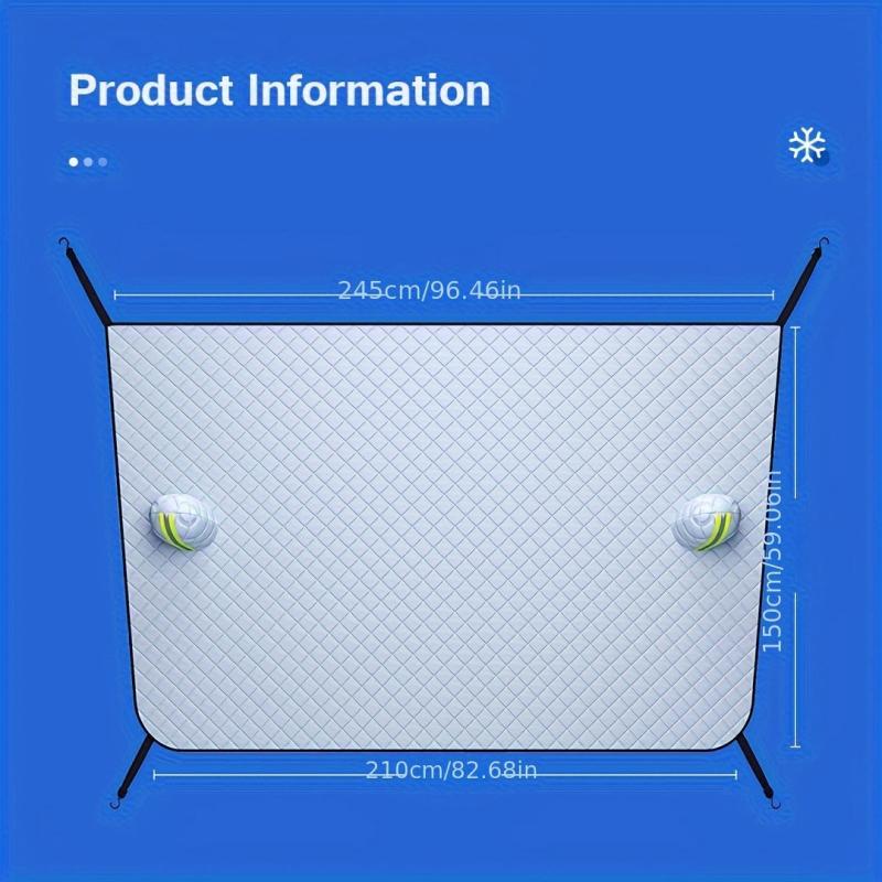 Car Snow Shield Car Sun Protection And Heat Insulation Sunshade Curtain