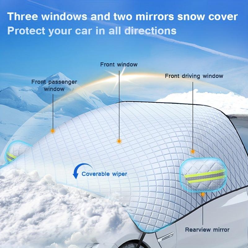 Car Snow Shield Car Sun Protection And Heat Insulation Sunshade Curtain