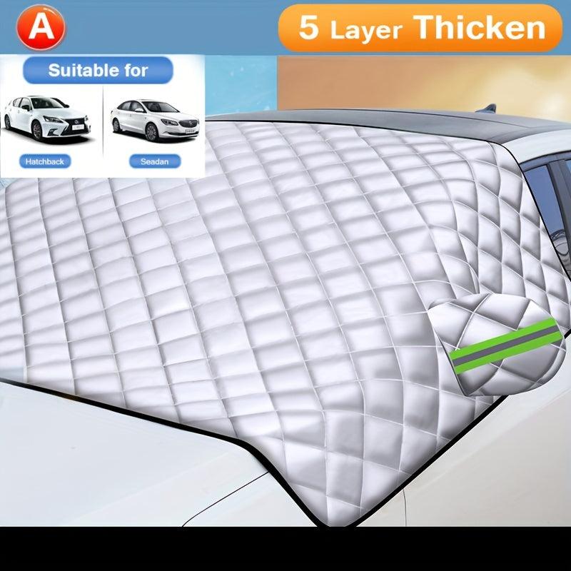 Car Snow Shield Car Sun Protection And Heat Insulation Sunshade Curtain