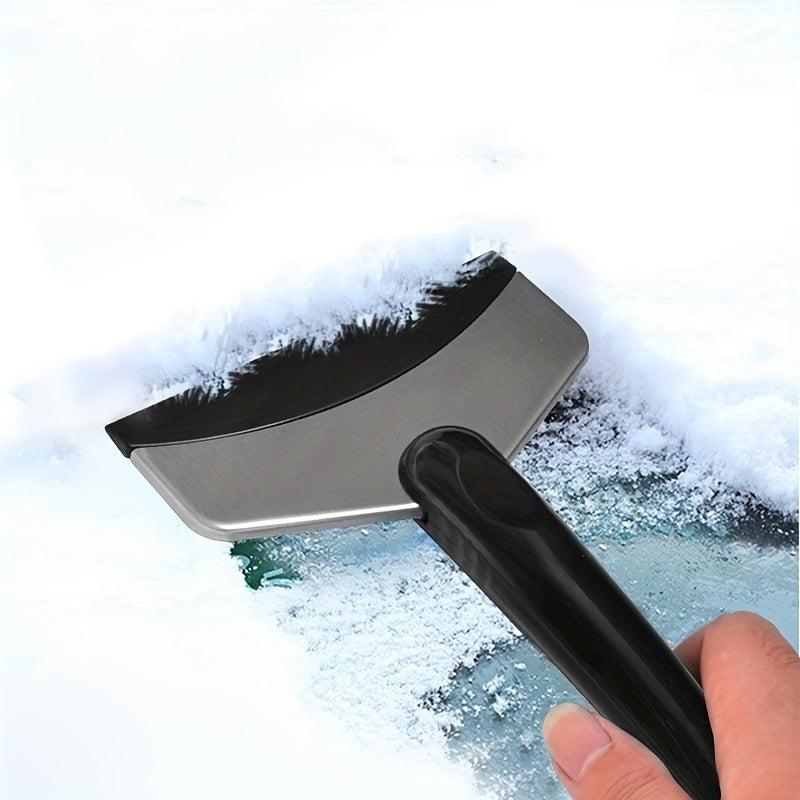 Multifunctional Stainless Steel Snow Shovel - Winter Ice Scraping Tool