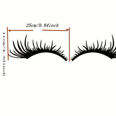 Cross Border Car Headlights Stickers Sexy Eyelash Car Lights Stickers